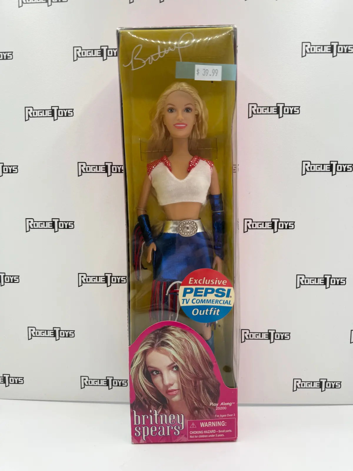 Play Along Britney Spears Exclusive Pepsi Tv Commercial Outfit 1