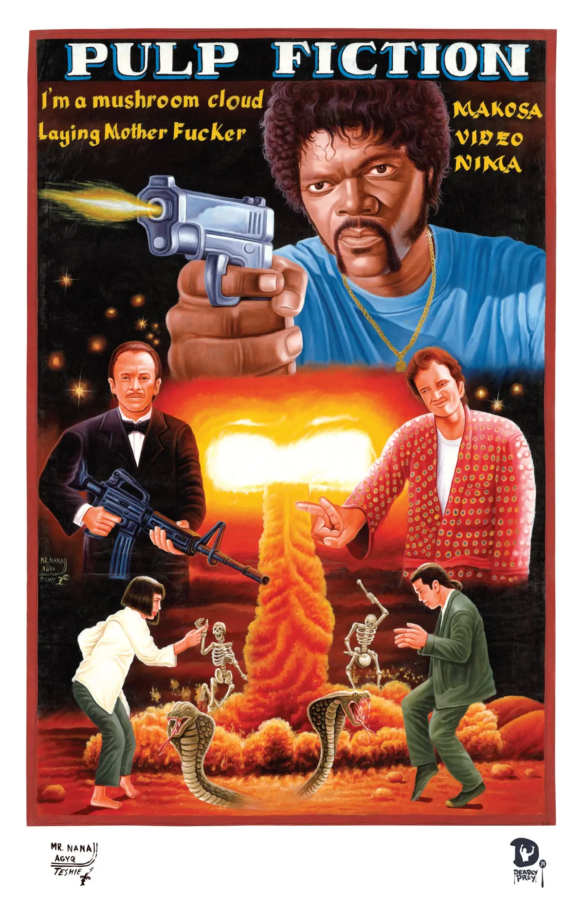 Pulp Fiction (High Quality Print) - Mr. Nana Agyq 1