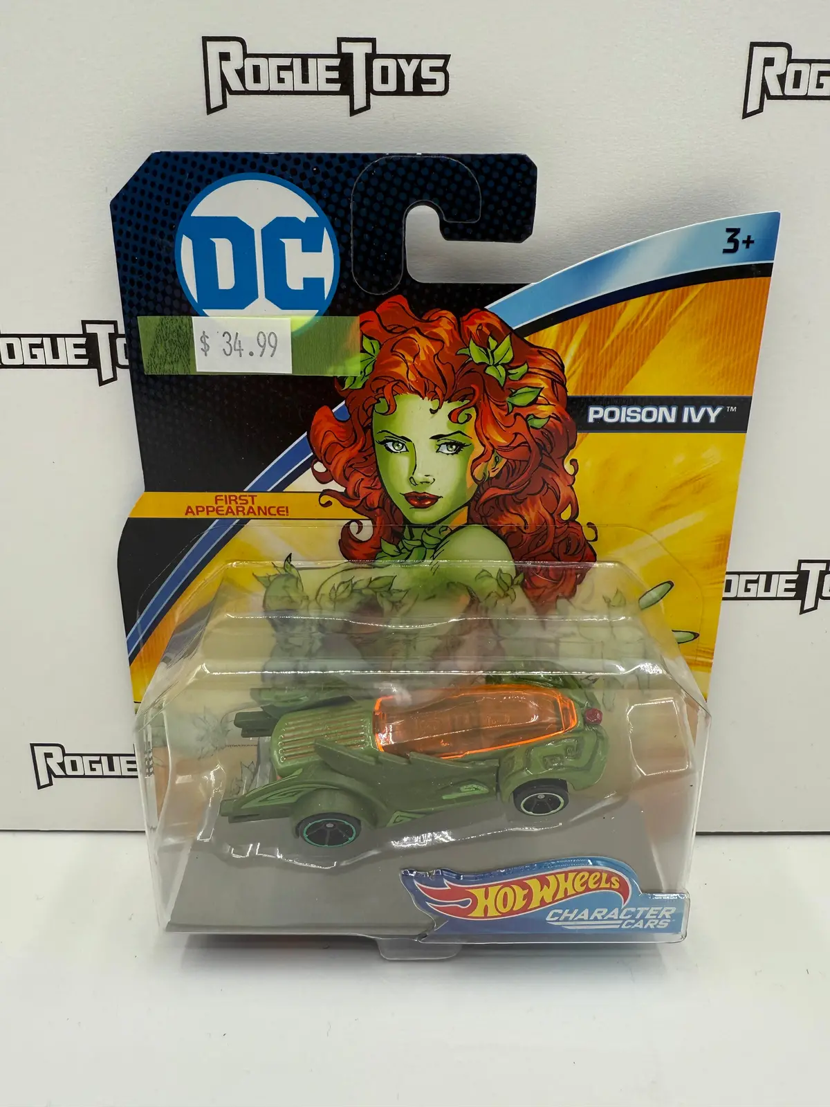Mattel Hot Wheels Character Cars Dc Poison Ivy 1