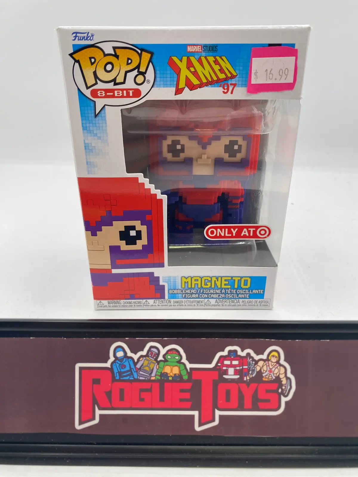Funko Pop! 8-Bit Marvel X-Men ‘97 Magneto (Target Exclusive) 1