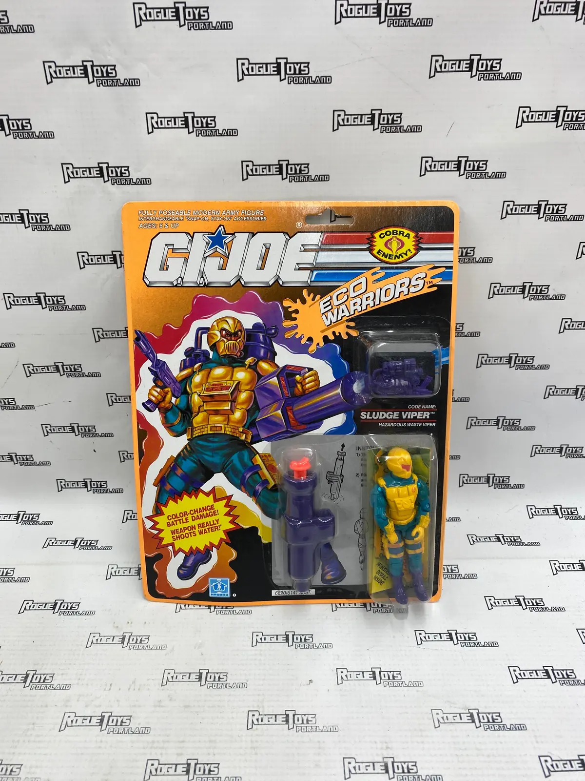Vintage Gi Joe Eco-Warriors Sludge Viper 1