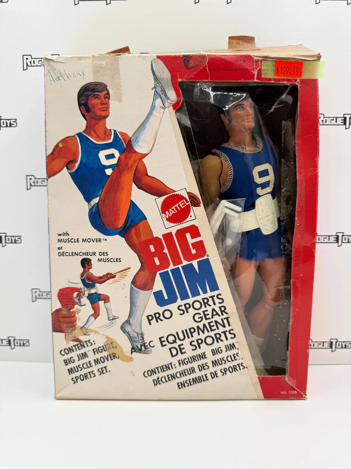 Mattel Big Jim Pro Sports Gear Muscle Mover 1