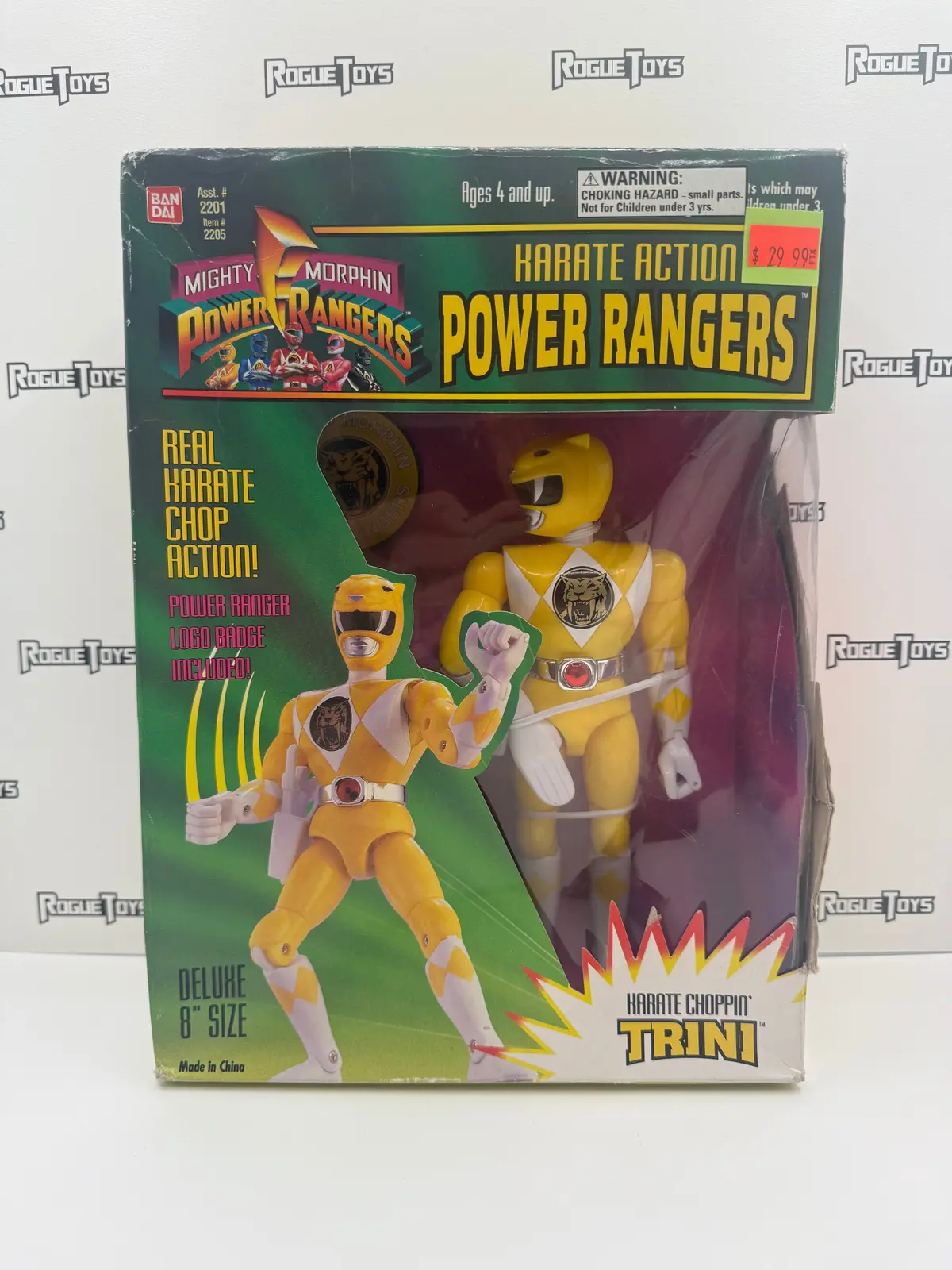 Bandai Mighty Morphin Power Rangers Karate Action Power Rangers Karate Choppin’ Trini 1