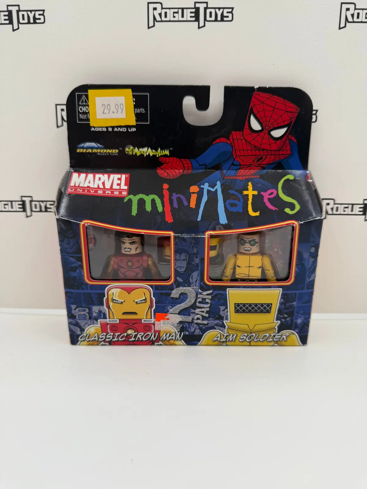Diamond Select Toys Marvel Universe Minimates Classic Iron Man & Aim Soldier 2-Pack 1