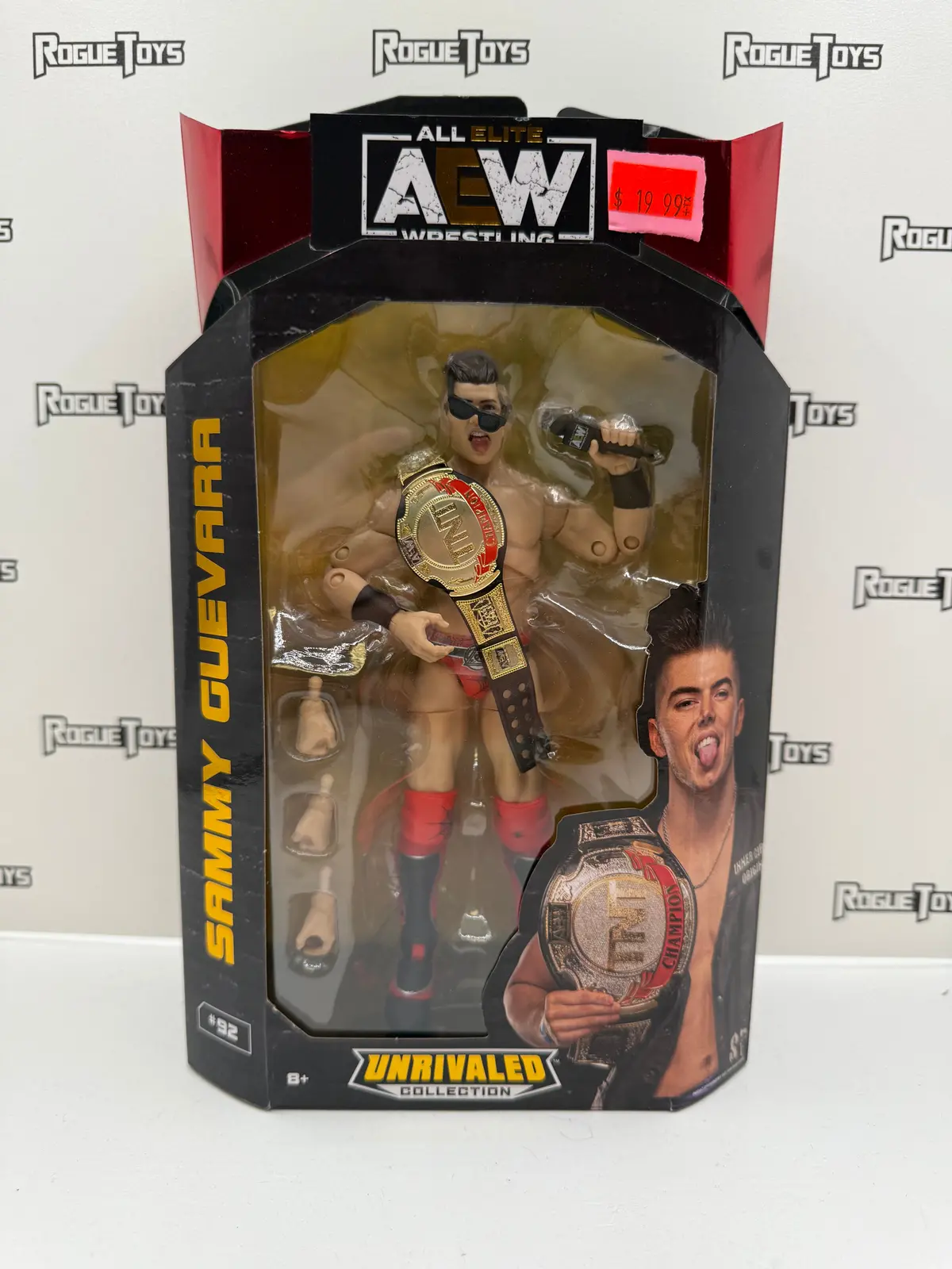 Jazwares Aew Unrivaled Collection Sammy Guevara #92 (Target Exclusive) 1