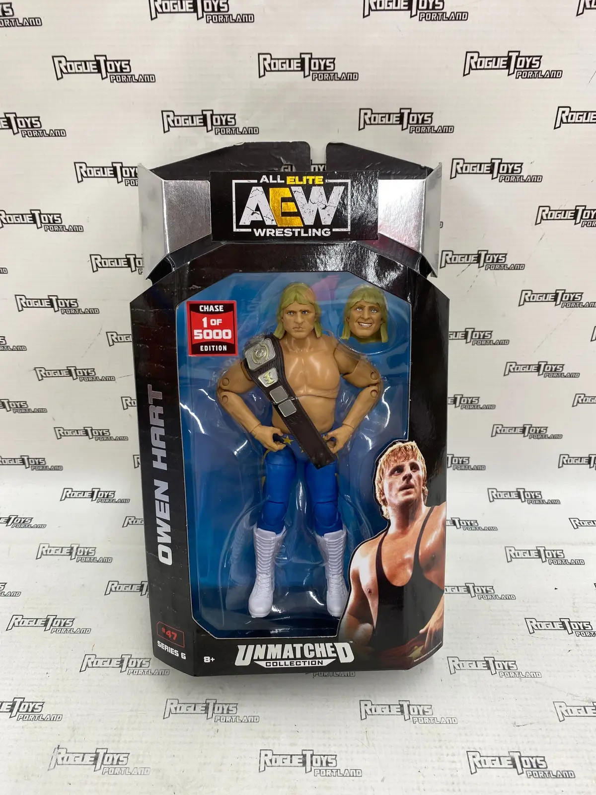 Aew Unmatched Series 6 Owen Hart (Chase 1 Of 5000) 1