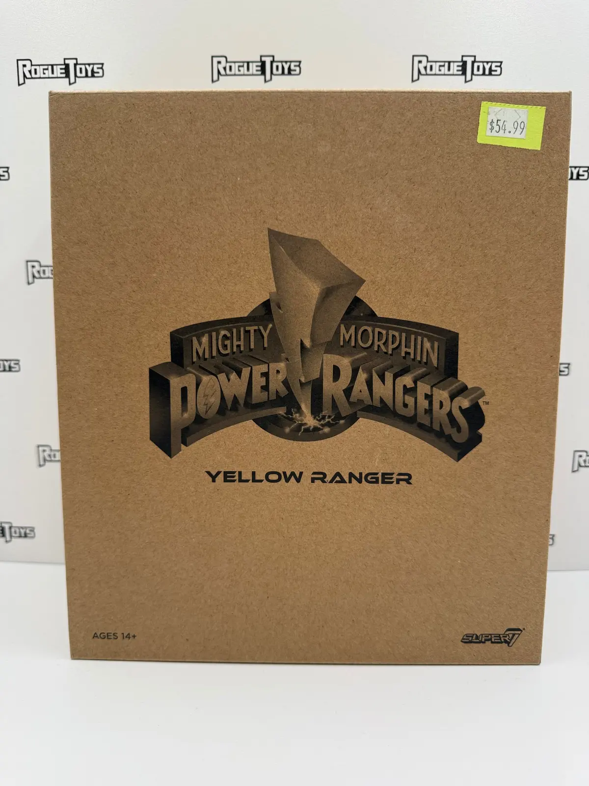 Super7 Mighty Morphin Power Rangers Yellow Ranger 1