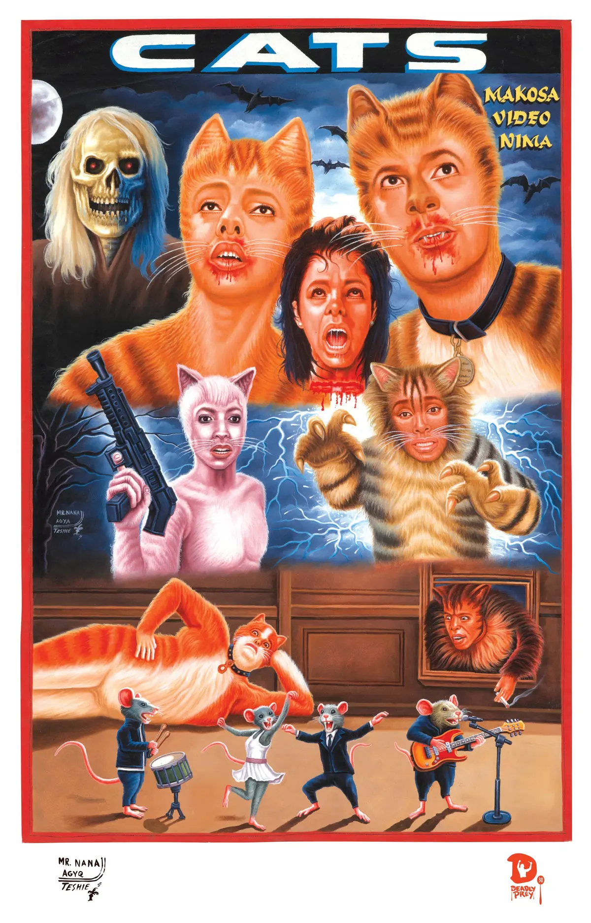 Cats (High Quality Print) - Mr. Nana Agyq 1