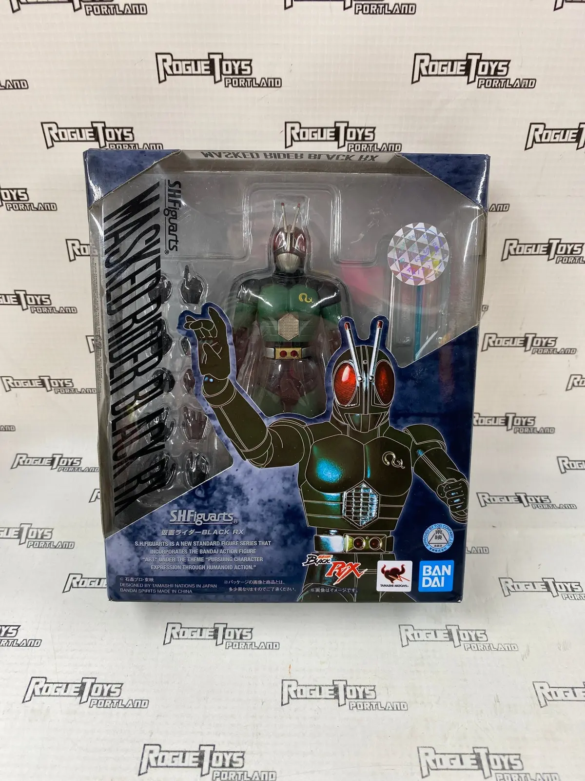 S.H.Figuarts Masked Rider Black Rx (Open Box) 1