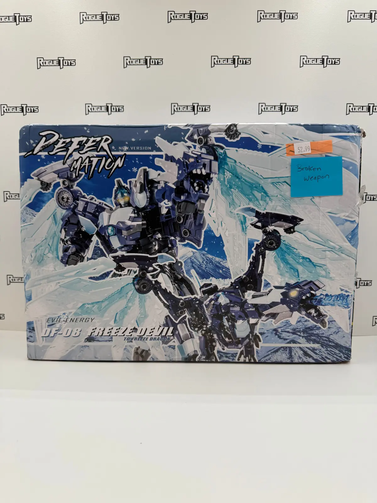 Defer Mation New Version Evil Energy Df-08 Freeze Devil To Freeze Dragon 1