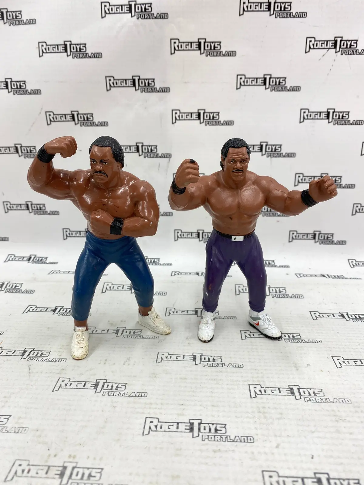 Vintage Galoob Wcw Butch Reed & Ron Simmons 1