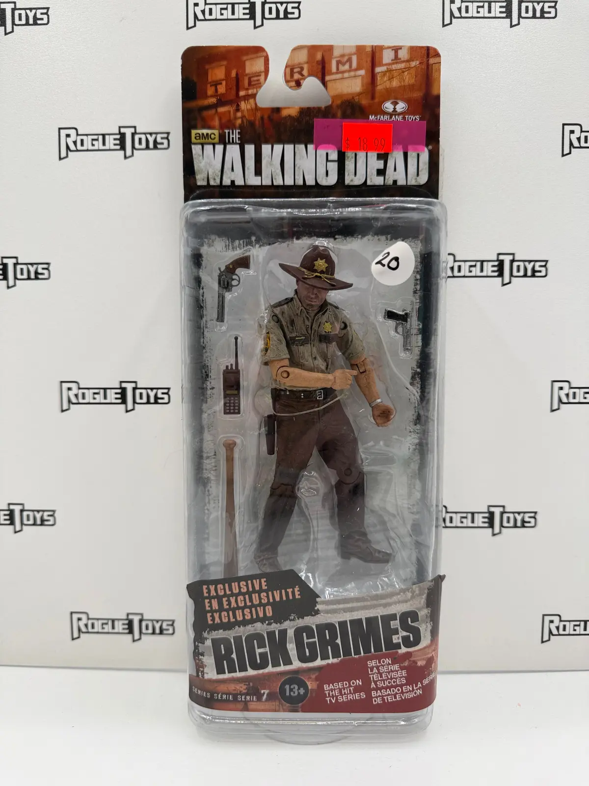 Mcfarlane Toys The Walking Dead Series 7 Exclusive Rick Grimes 1