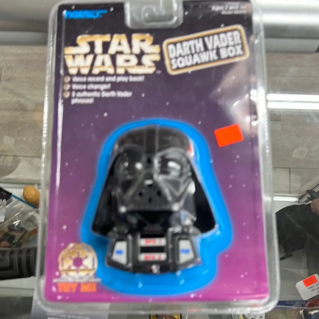 Tiger Electronics Star Wars Squawk Box Darth Vader 1