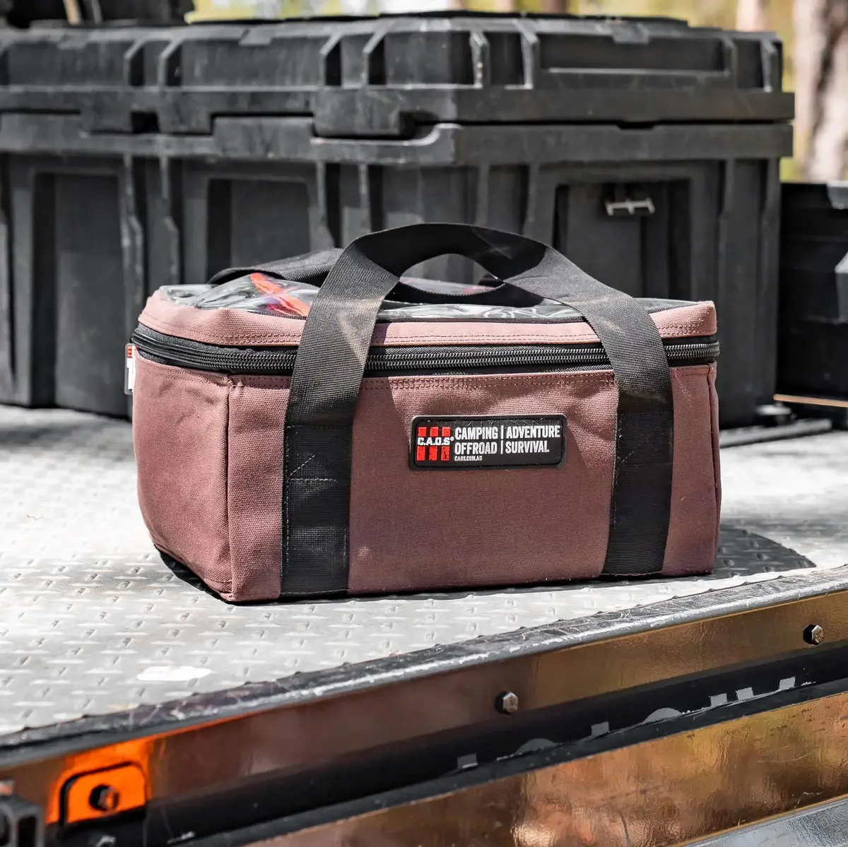 Caos Canvas Clear Top Recovery Bag 2