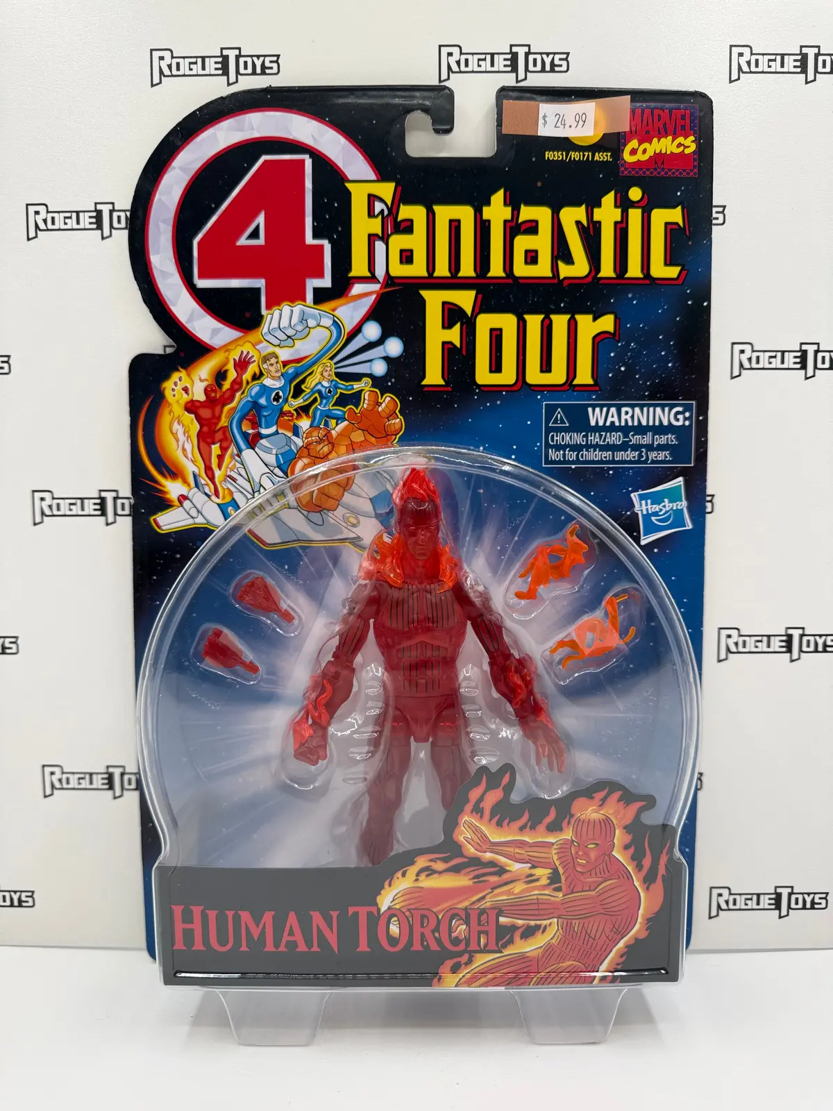 Hasbro Marvel Comics Fantastic Four Human Torch 1
