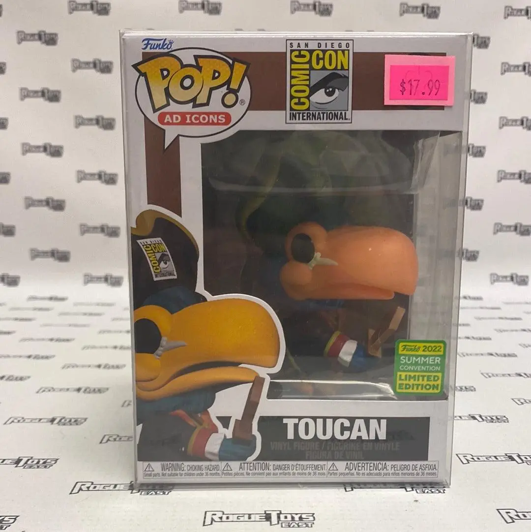 Funko Pop! Ad Icons San Diego Comic Con International Toucan (Funko 2022 Summer Convention Limited Edition) 1