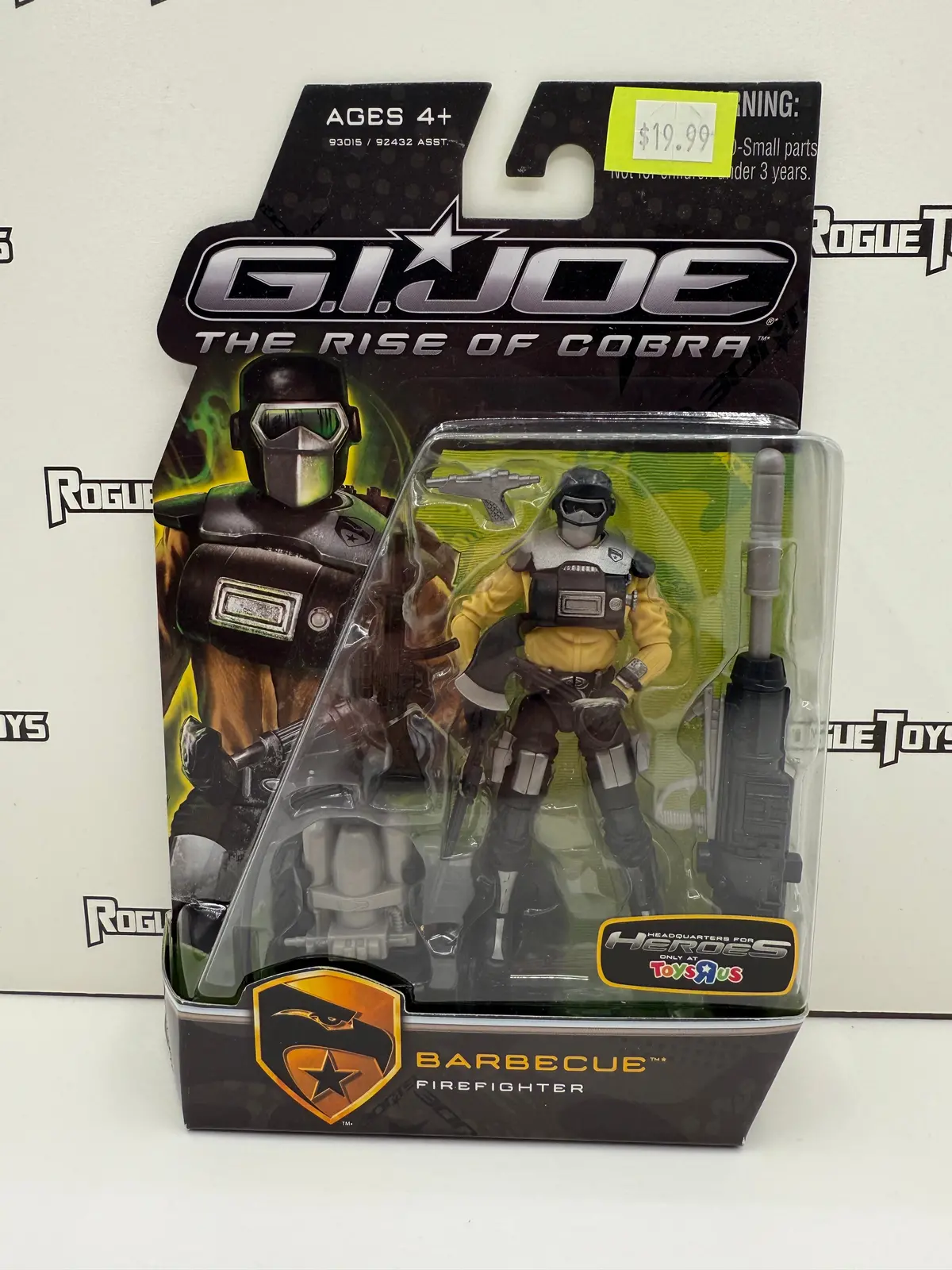 Hasbro G.I. Joe The Rise Of Cobra Barbecue (Firefighter) (Toys ‘R’ Us Exclusive) 1