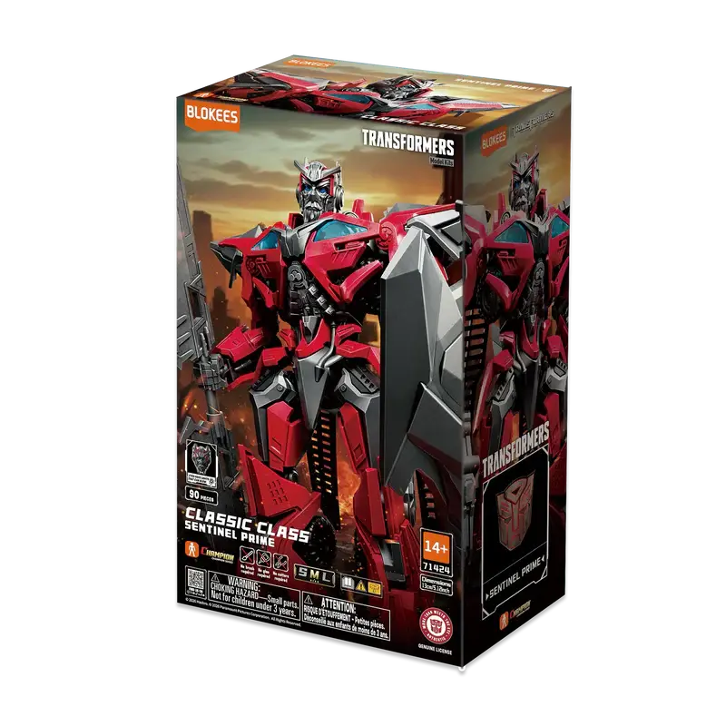 [Pre-Order] Blokees Transformers Classic Class #Cc24 - Sentinel Prime (Dark Of The Moon) Figure Model Kit (71424) 1
