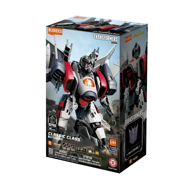 [Pre-Order] Blokees Transformers Classic Class #Cc25 - Blitzwing (Bumblebee Movie) Figure Model Kit (71425) 1
