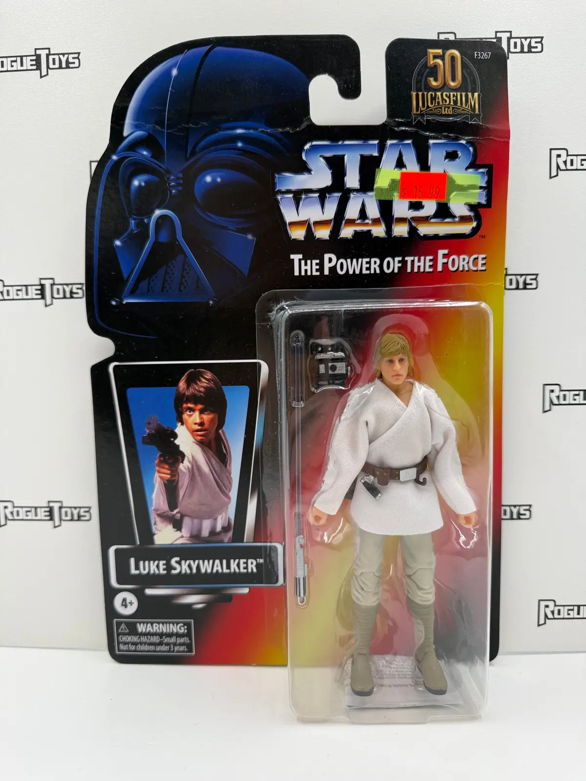 Hasbro Star Wars The Power Of The Force Lucasfilm 50Th Anniversary Luke Skywalker 1