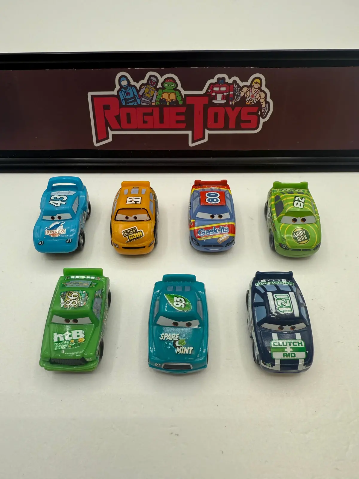Mattel Disney•Pixar Cars Micro Drifters Set Of 7 1