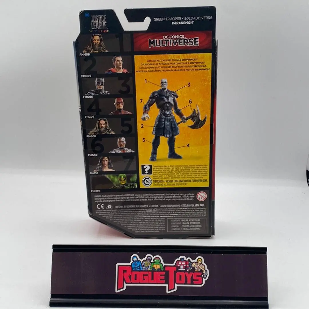 Mattel Dc Comics Multiverse Justice League Green Trooper Parademon 2