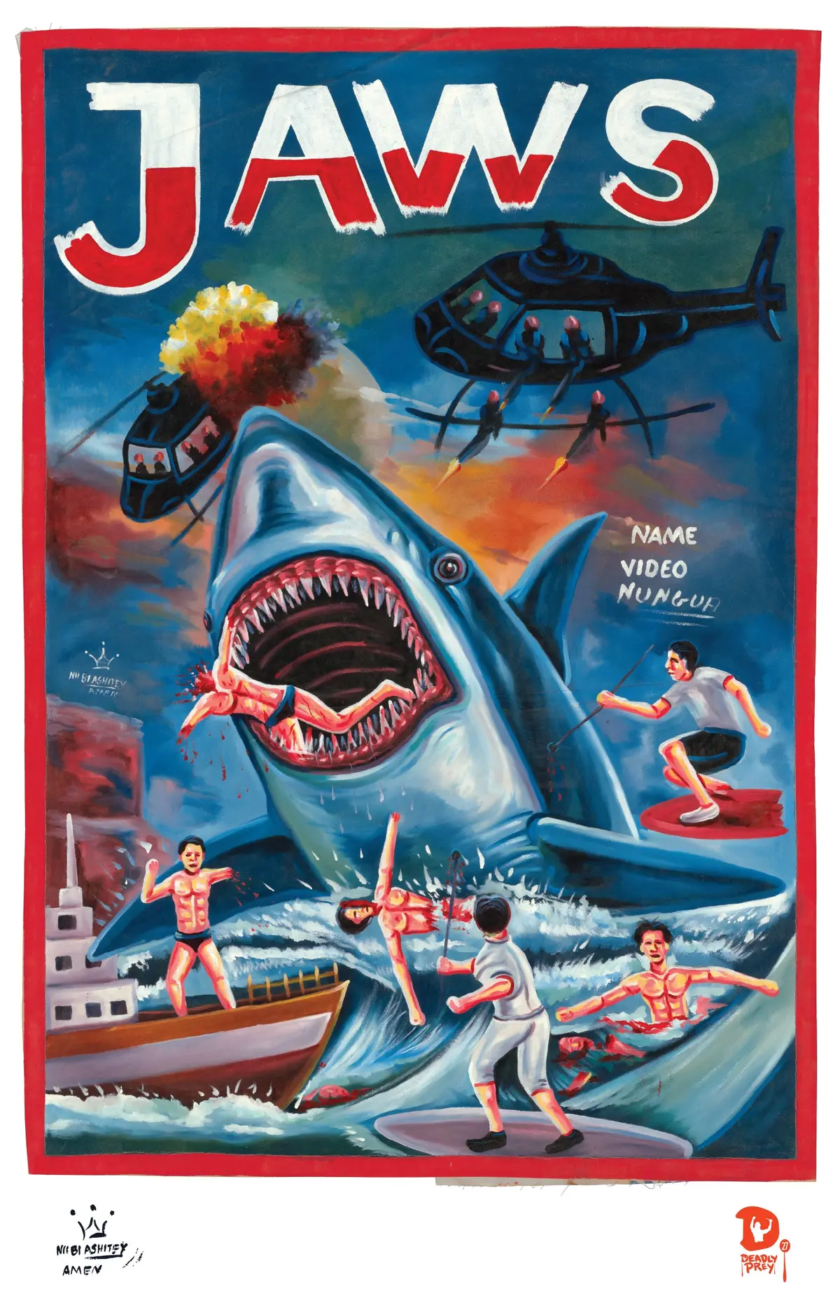 Jaws (High Quality Print) - Nii Bi Ashitey 1