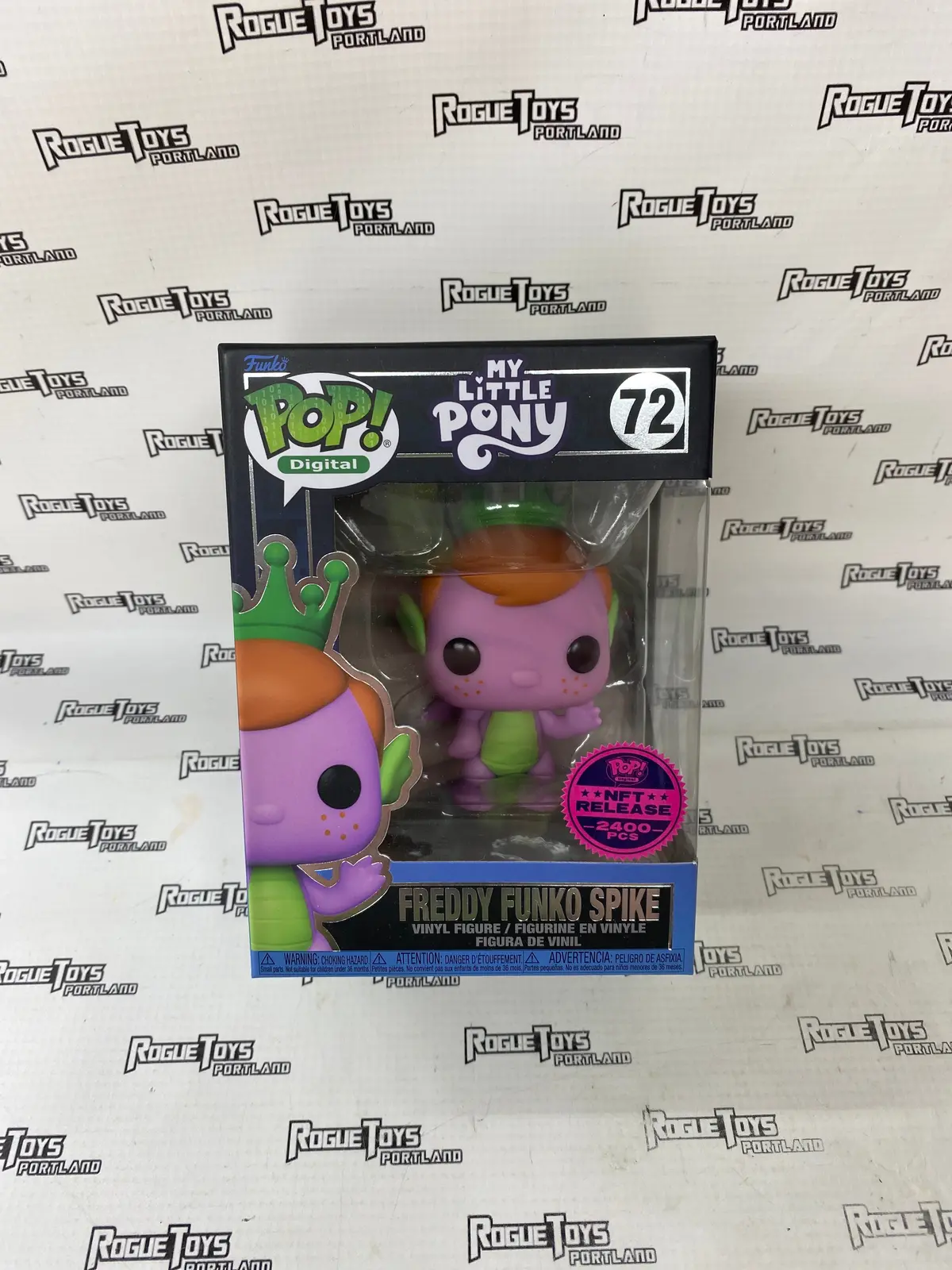Funko Pop! Digital Mlp Freddy Funko Spike #72 Nft Release 1