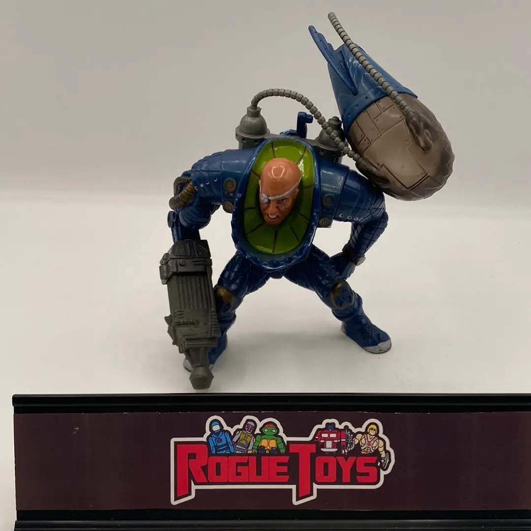 Streetwise 1995 Street Sharks Power Bite Dr. Piranoid (Broken Helmet On Hinge) 1