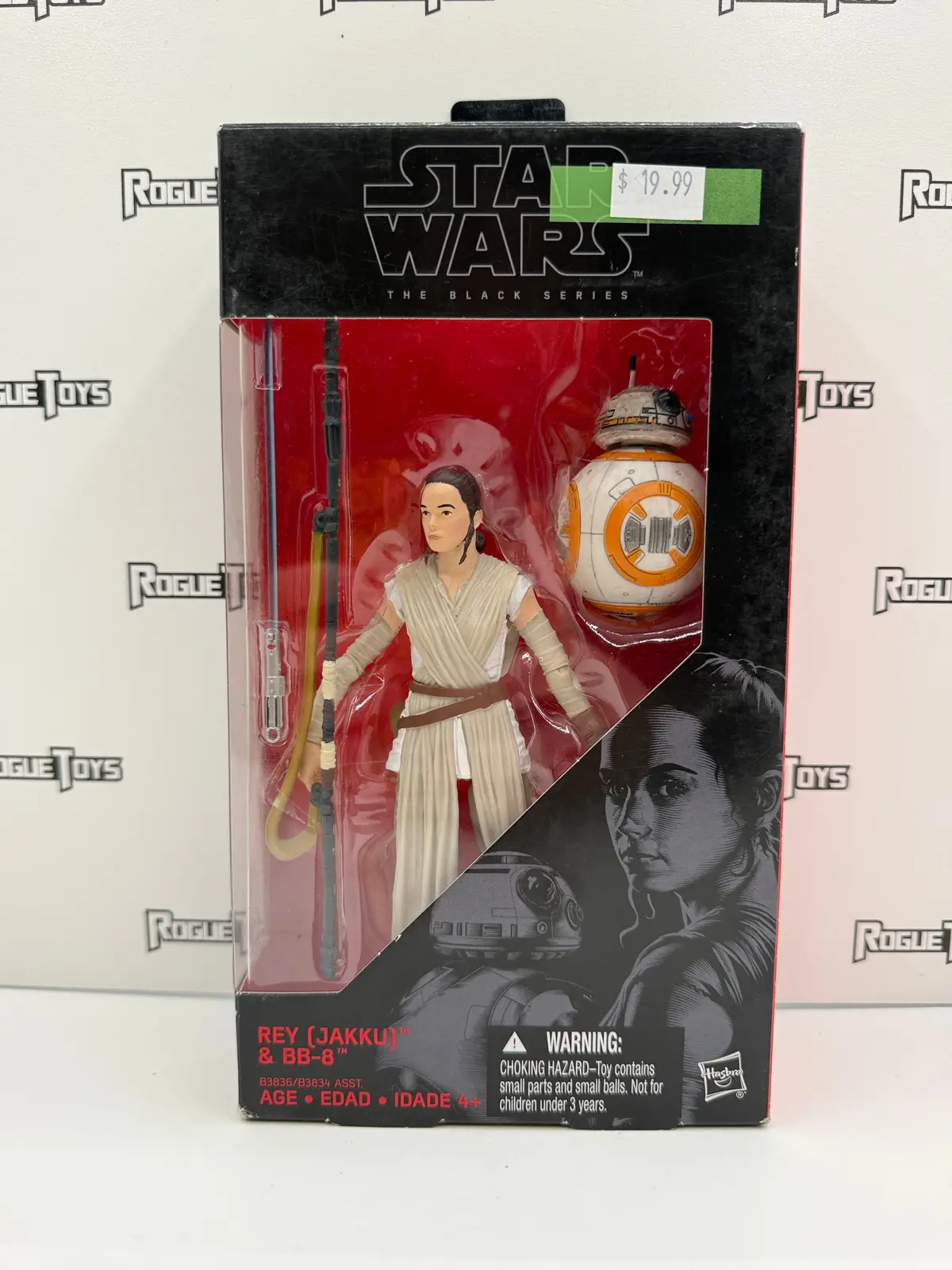 Hasbro Star Wars The Black Series Rey (Jakku) & Bb-8 1