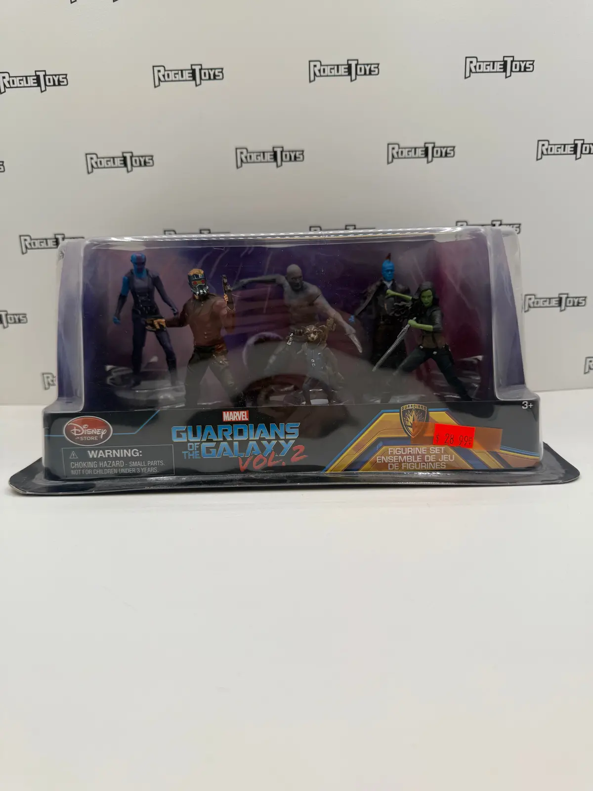 Disney Store Marvel Guardians Of The Galaxy Vol. 2 Figurine Set 1