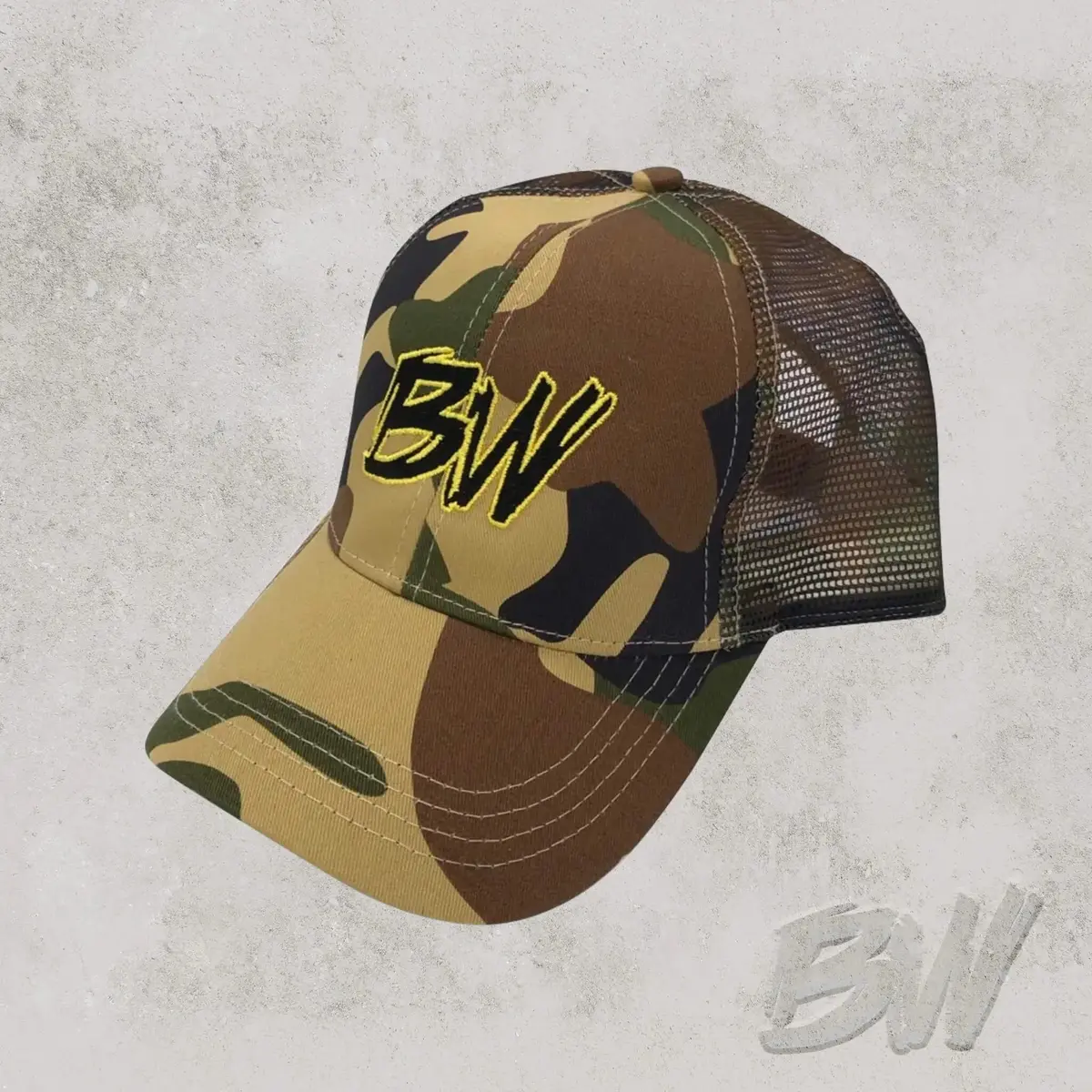 Bushwakka Mesh Cap - Camo 1