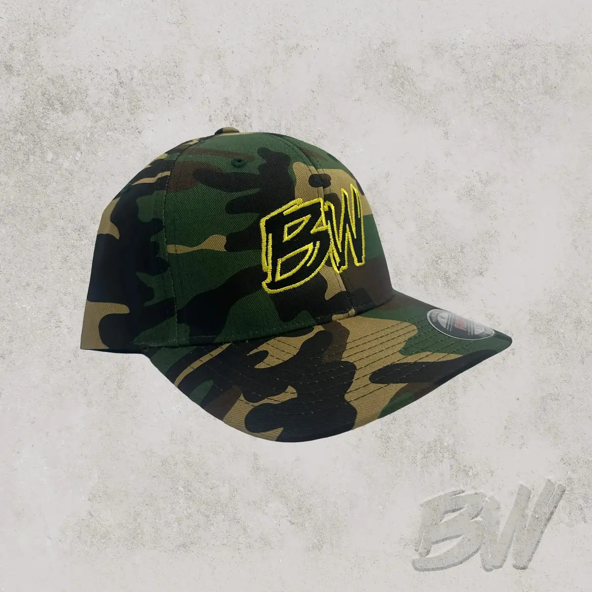 Bushwakka Flexfit Cap - Camo 1