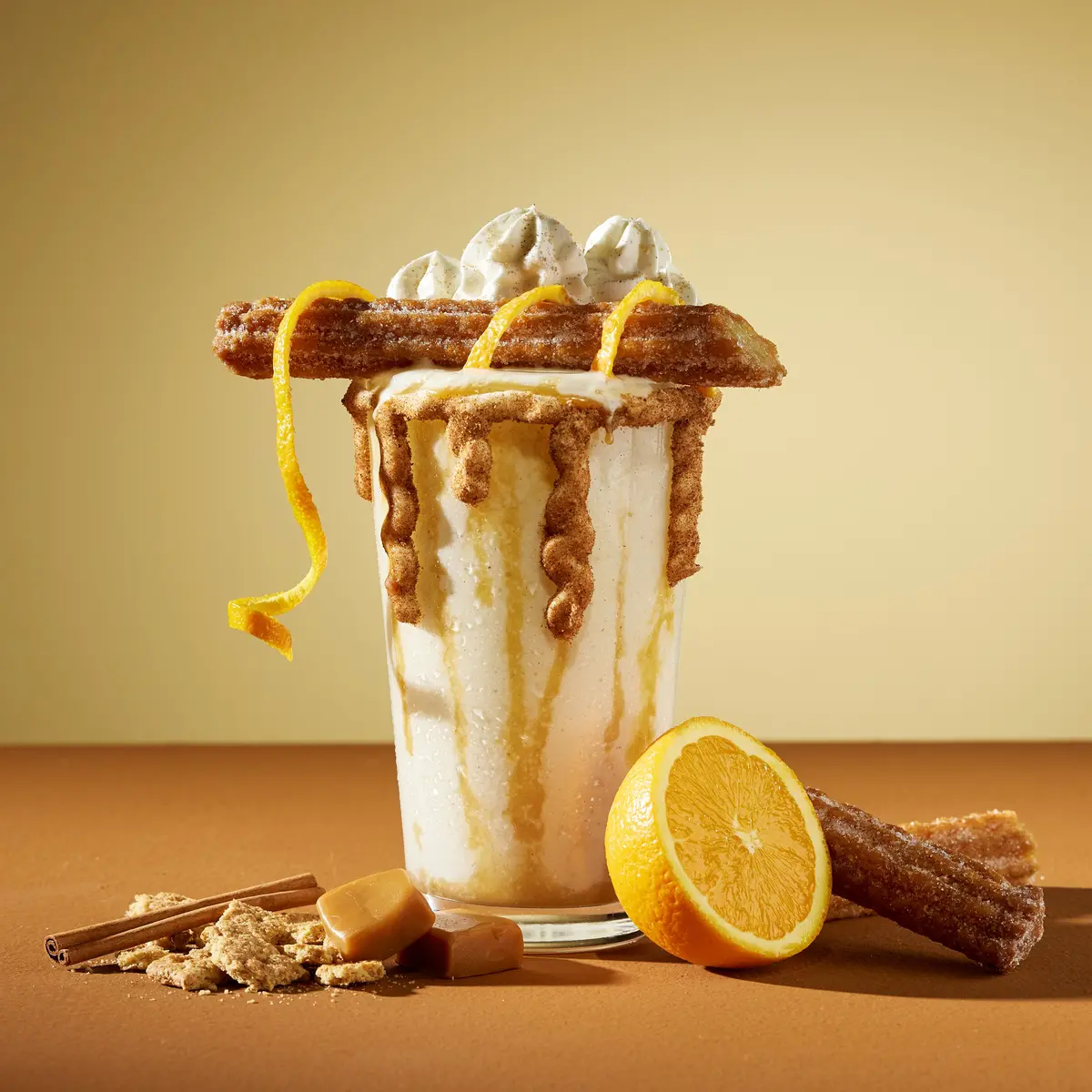 Caramel-Churro Cheesecake Frappe 1