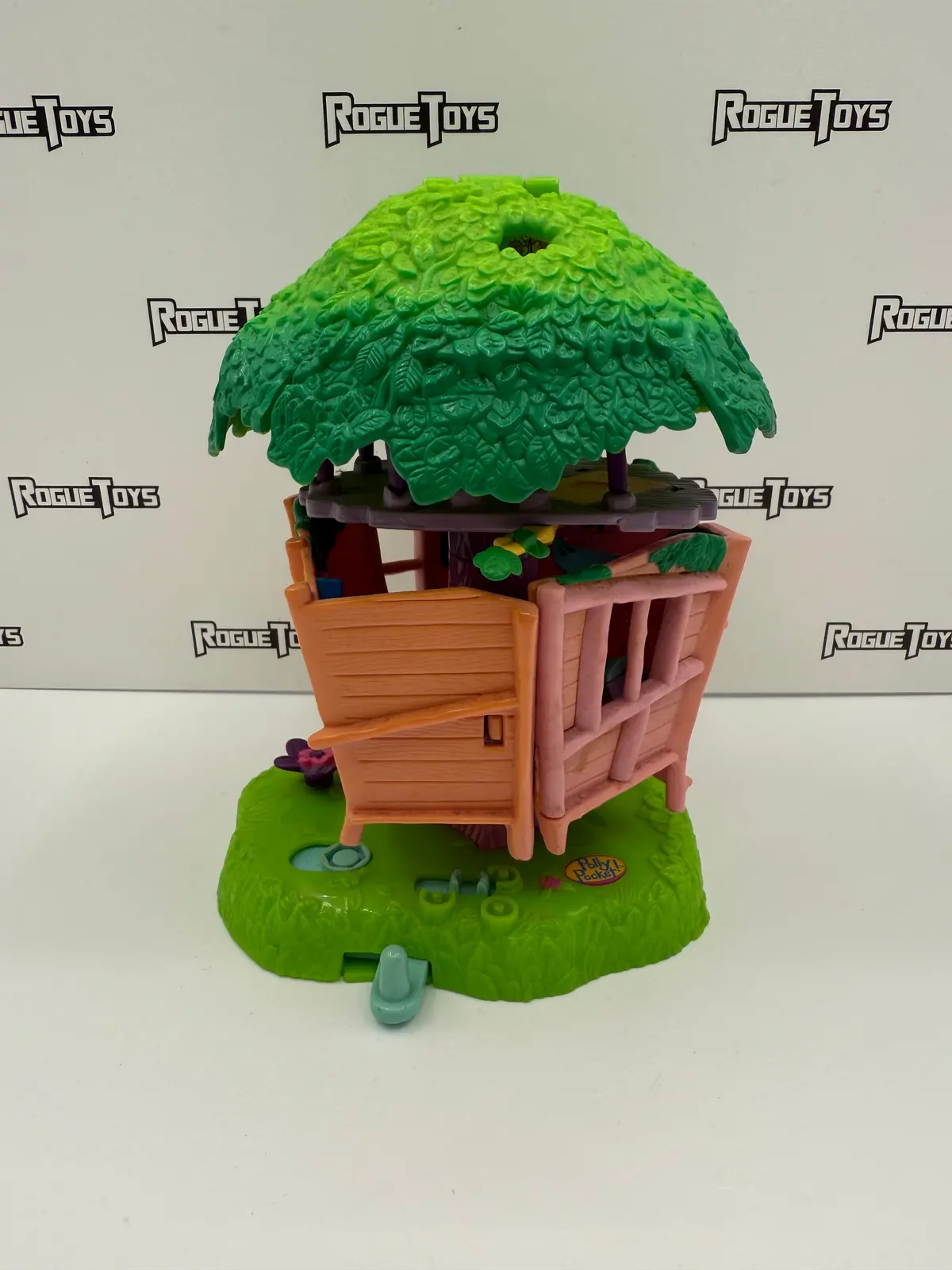 Mattel Polly Pocket Jungle Zoo Pets Treehouse 1