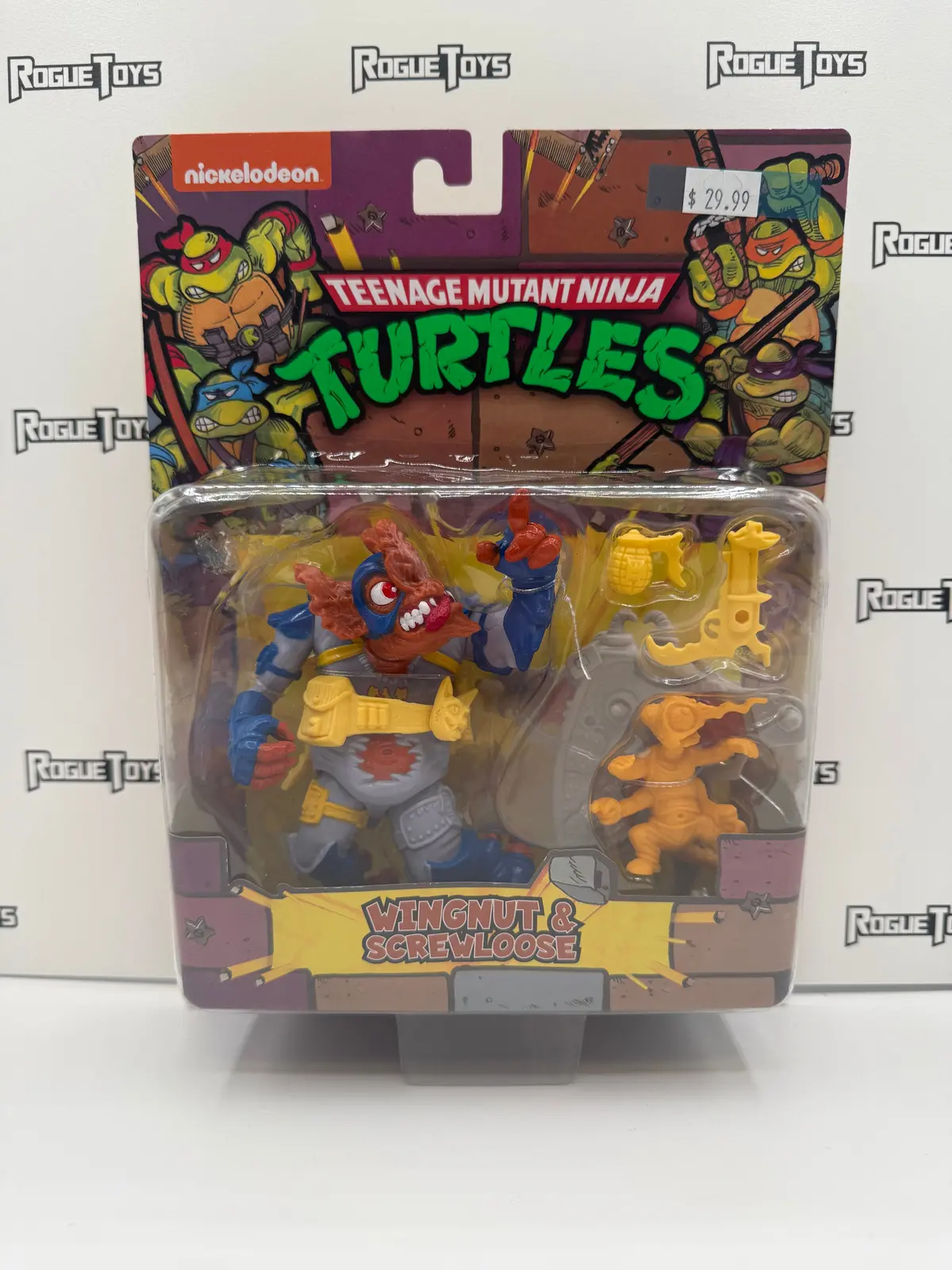 Playmates Nickelodeon Teenage Mutant Ninja Turtles (Tmnt) Wingnut & Screwloose 1