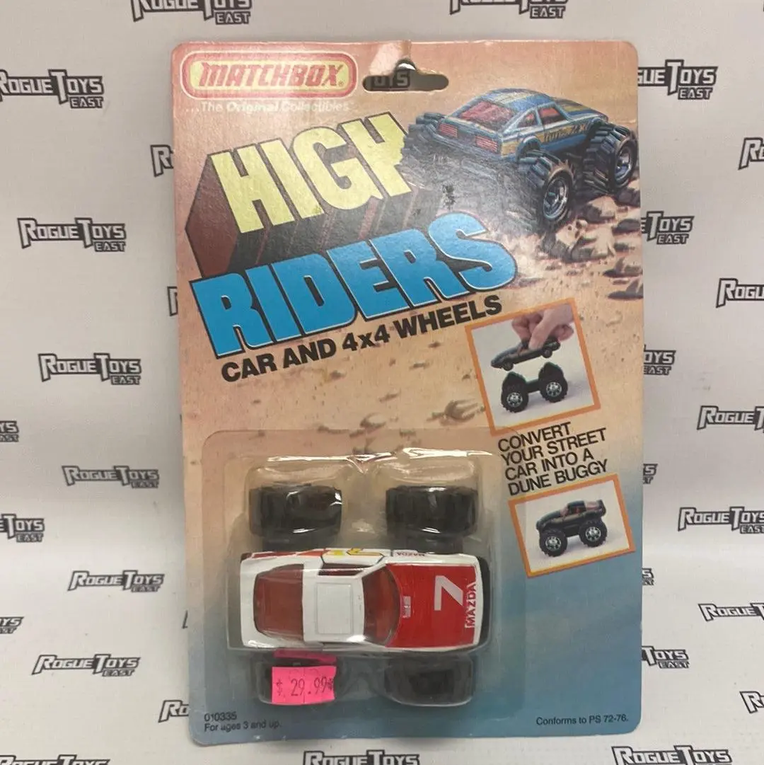 Matchbox High Riders Mazda Car And 4X4 Wheels 1