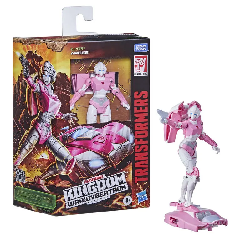 Transformers - War For Cybertron: Kingdom Wfc-K17 Arcee Deluxe Action Figure (F0676) 1