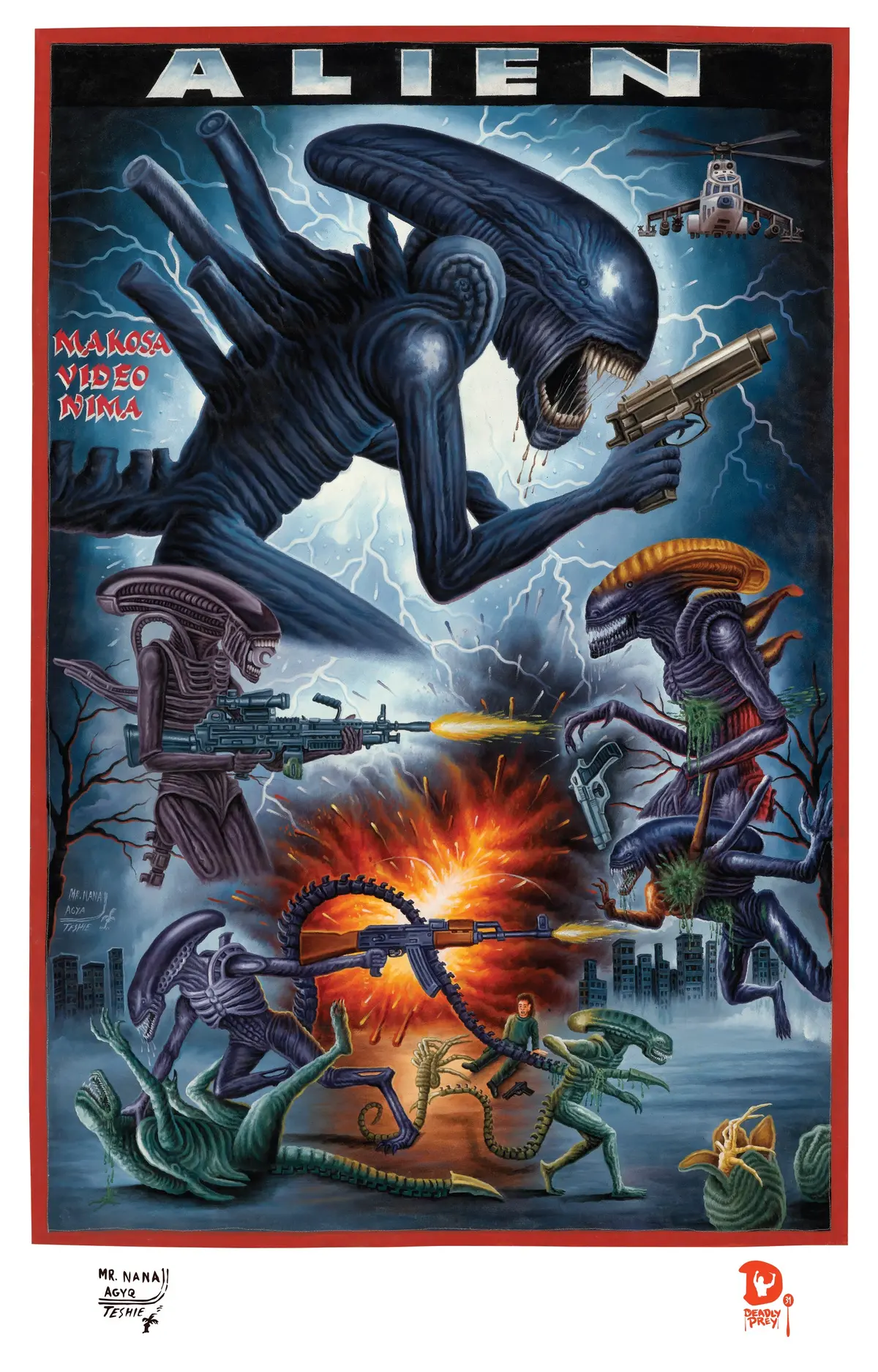 Alien (High Quality Print) - Mr. Nana Agyq 1