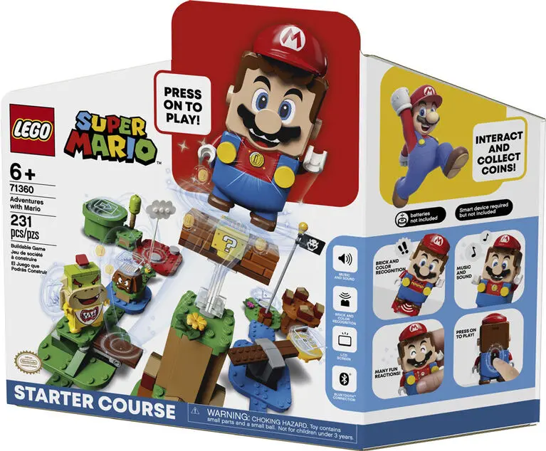 Lego Super Mario - Adventures With Mario Starter Course (71360) Buildable Game 1