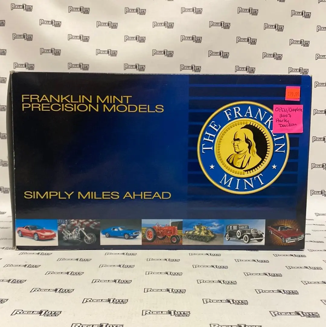 Franklin Mint Precision Models Simply Miles Ahead 2007 Harley Davidson (Complete) 1