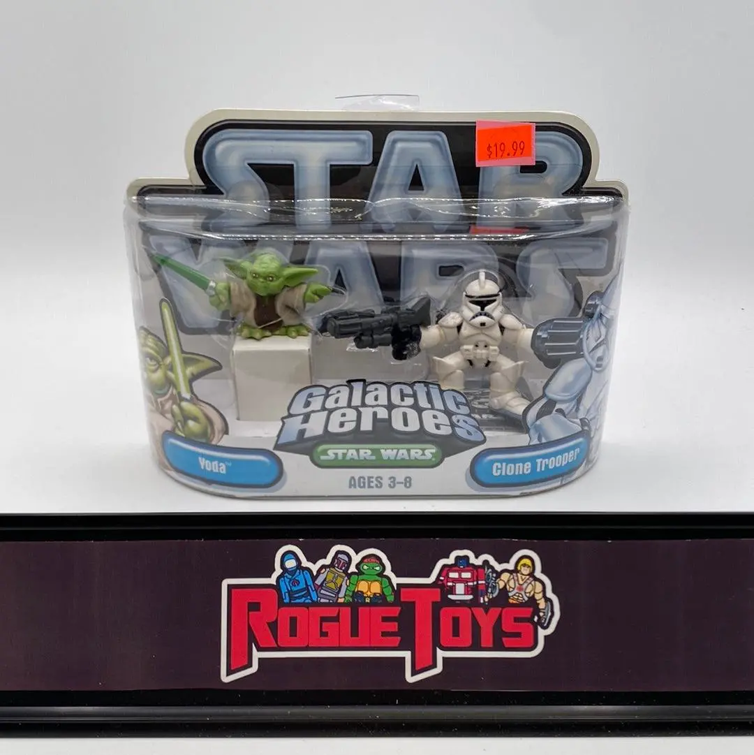 Hasbro Star Wars Galactic Heroes Yoda & Clone Trooper 1