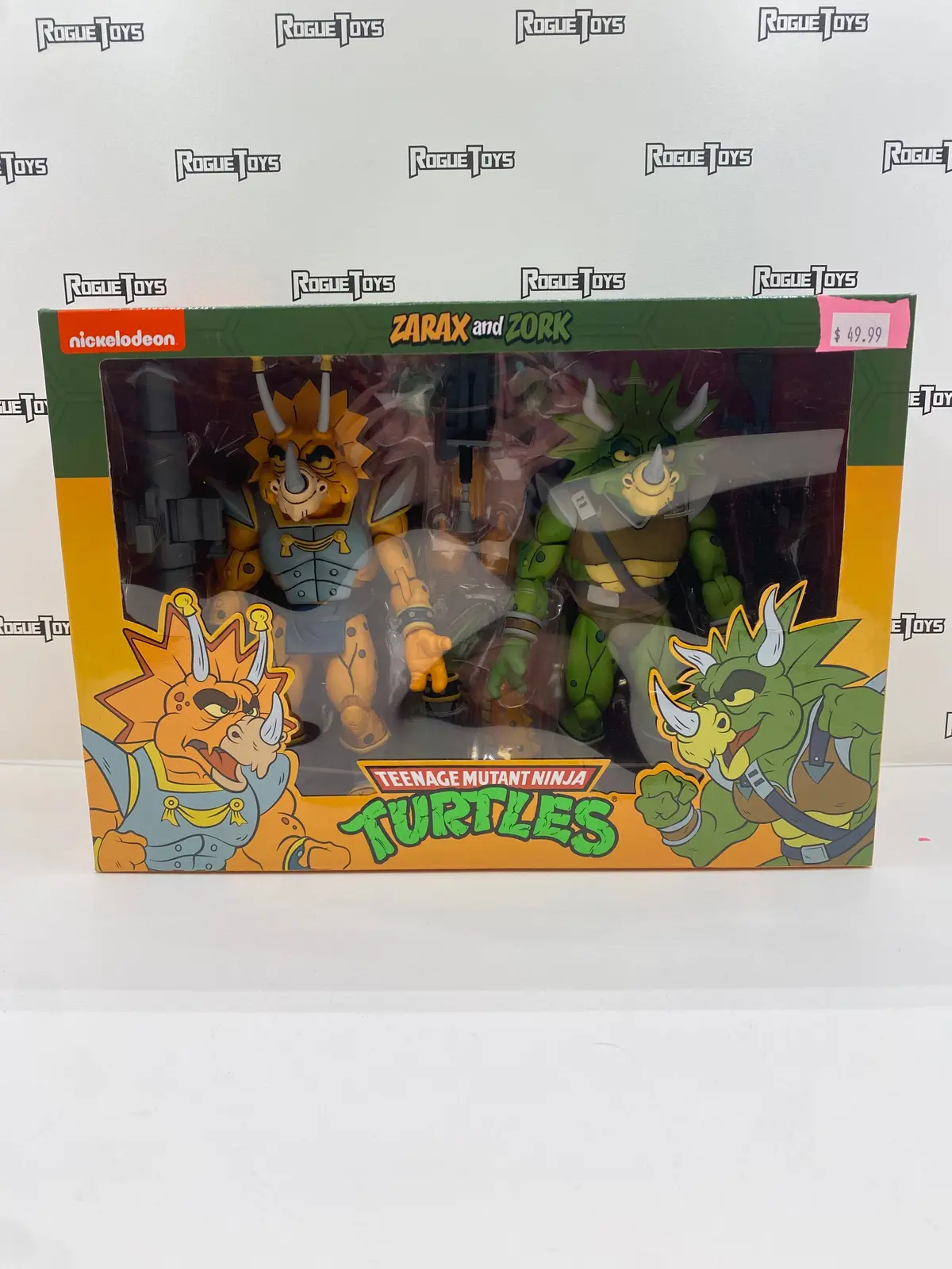 Neca Reel Toys Nickelodeon Teenage Mutant Ninja Turtles Zarax & Zork 1