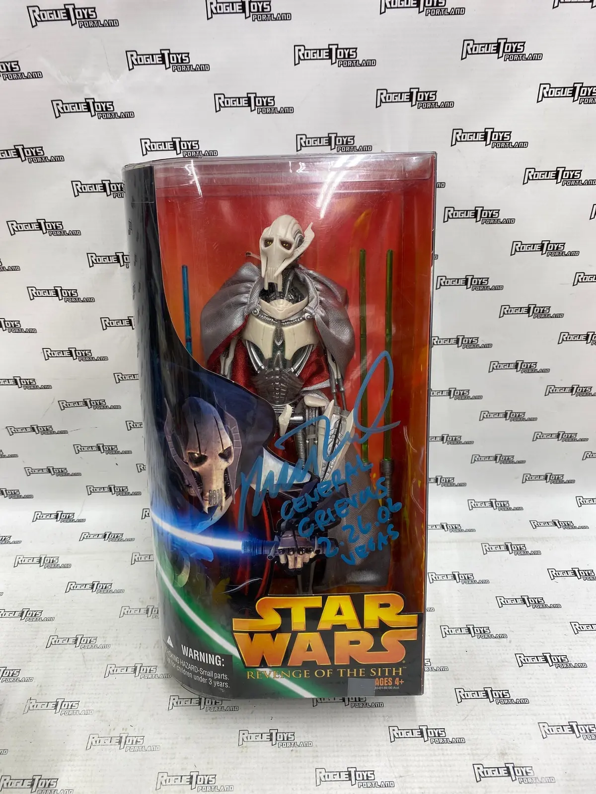 Autographed Star Wars Rots General Grievous 12” Figure 1