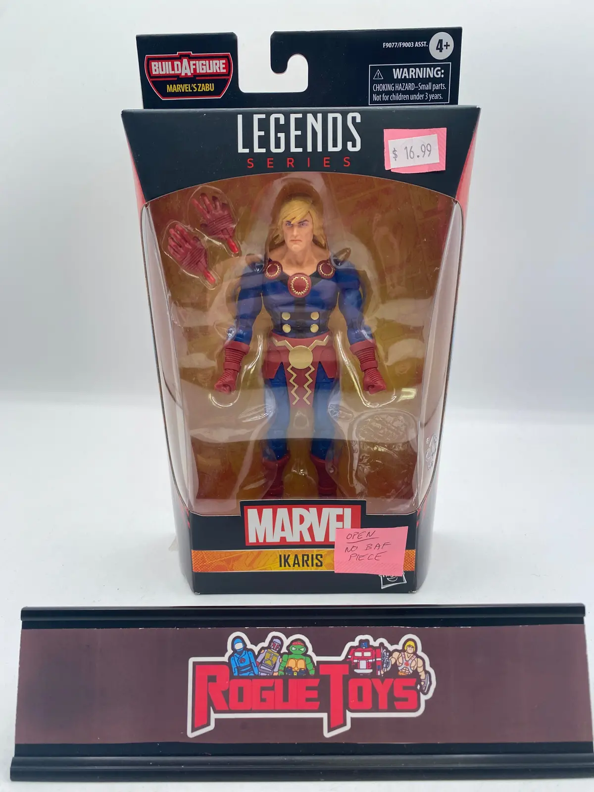 Hasbro Marvel Legends Ikaris (Marvel’S Zabu Baf Wave) (Open, No Baf Piece) 1