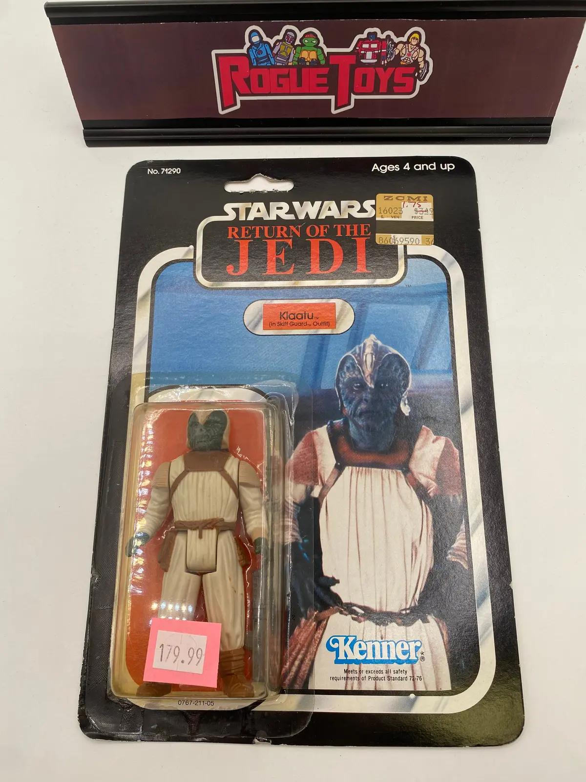 Kenner 1983 Star Wars: Return Of The Jedi Klaatu (In Skiff Guard Outfit) 1