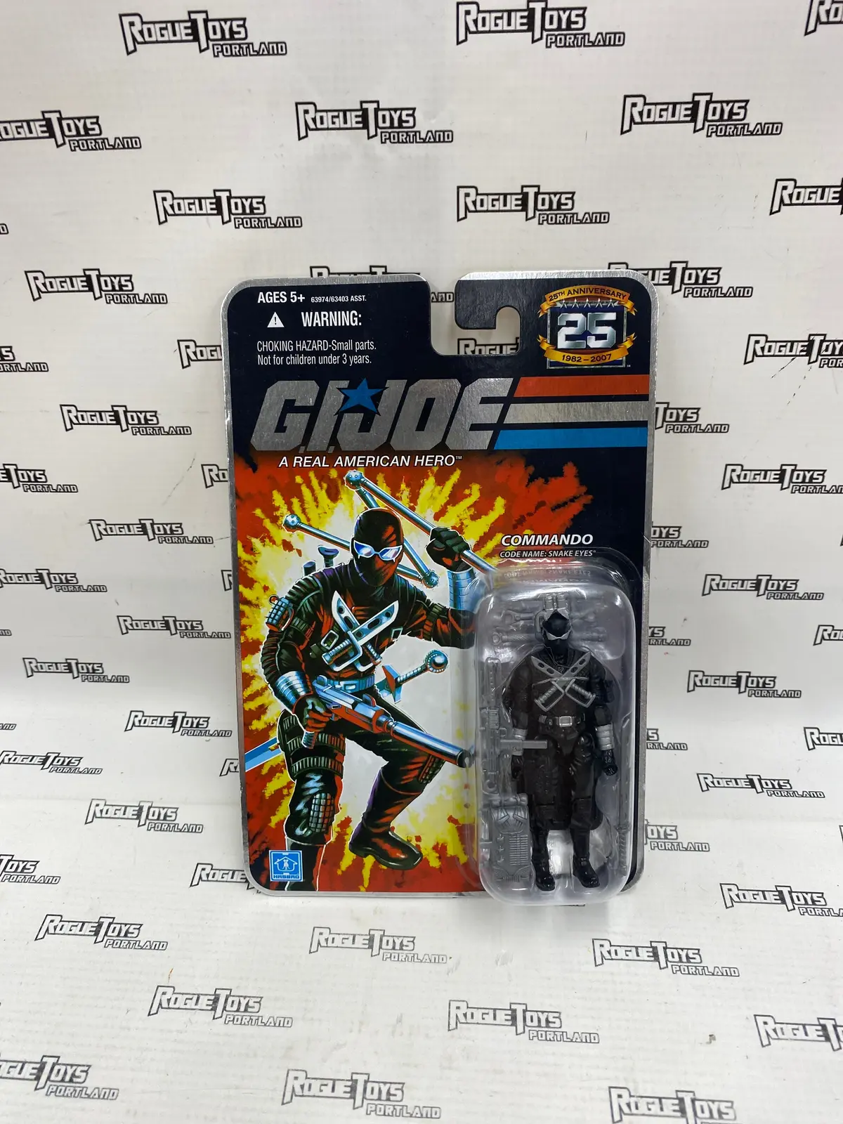 Gi Joe 25Th Anniversary Snake Eyes 1