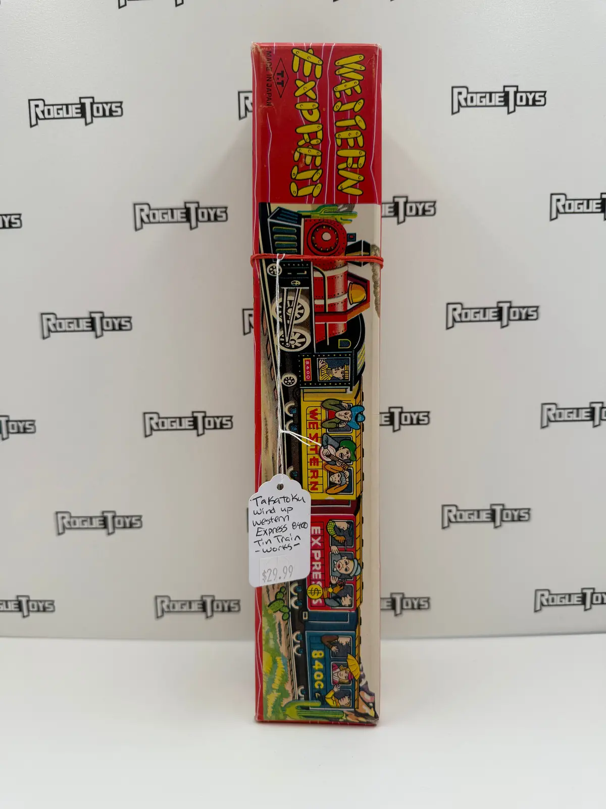 Takatoku Western Express Wind-Up Tin Train 8400 (Works) 1