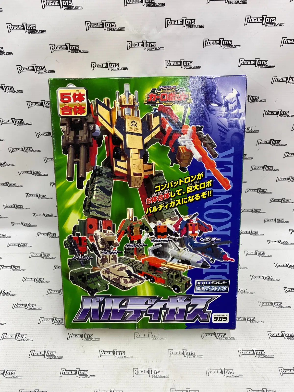 Transformers Car Robot D011 Destronger Combat Specialist Baldigas Takara 1