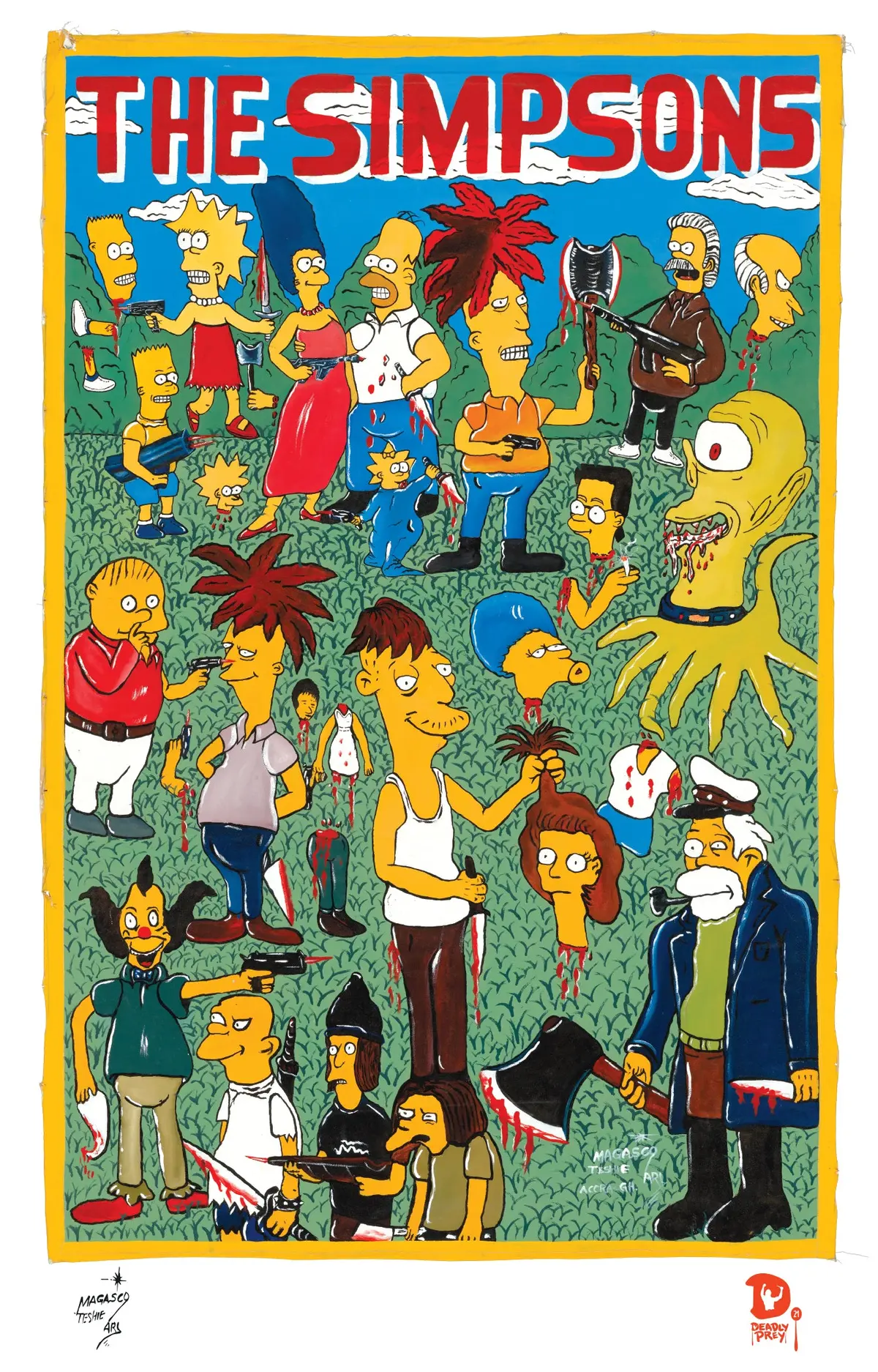 The Simpsons (High Quality Print) - Magasco 1